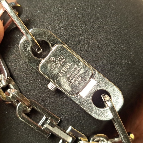 Gucci G-Timeless Breath wristwatch 6100L - Picture 4 of 10